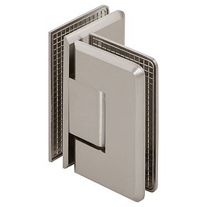 Pluto 90-Degree Adjustable Glass-to-Glass Beveled Shower Door Hinge