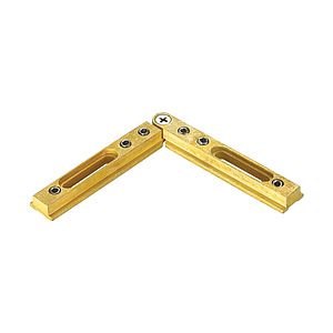 Adjustable Brass Header Corner