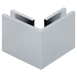 Square 90-Degree Glass-to-Glass Clamp