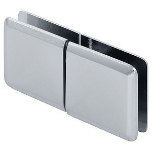 180-Degree Beveled Glass-to-Glass Clamp to Rotate Movable Transom