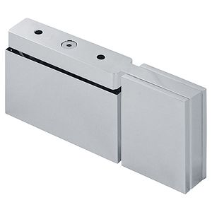 Mars Square Top Bottom Pivot Hinge with 180-Degree Attached U-Clamp