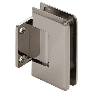 Pluto Short Back Wall Mount Beveled Shower Door Hinge