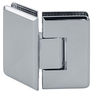 Pluto 135-Degree Glass-to-Glass Beveled Shower Hinge