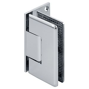 Pluto Adjustable Offset Back Wall Mount Beveled Shower Door Hinge