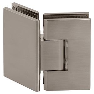 Venus 135-Degree Square Glass-to-Glass Shower Door Hinge