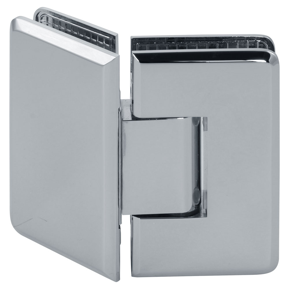 Pluto 135-Degree Glass-to-Glass Beveled Shower Hinge